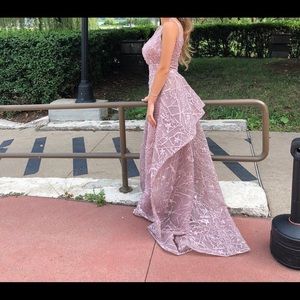 Custom made designer gown